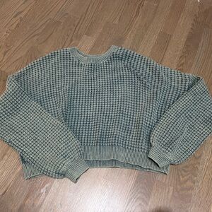 Hollister Olive Knit Sweater